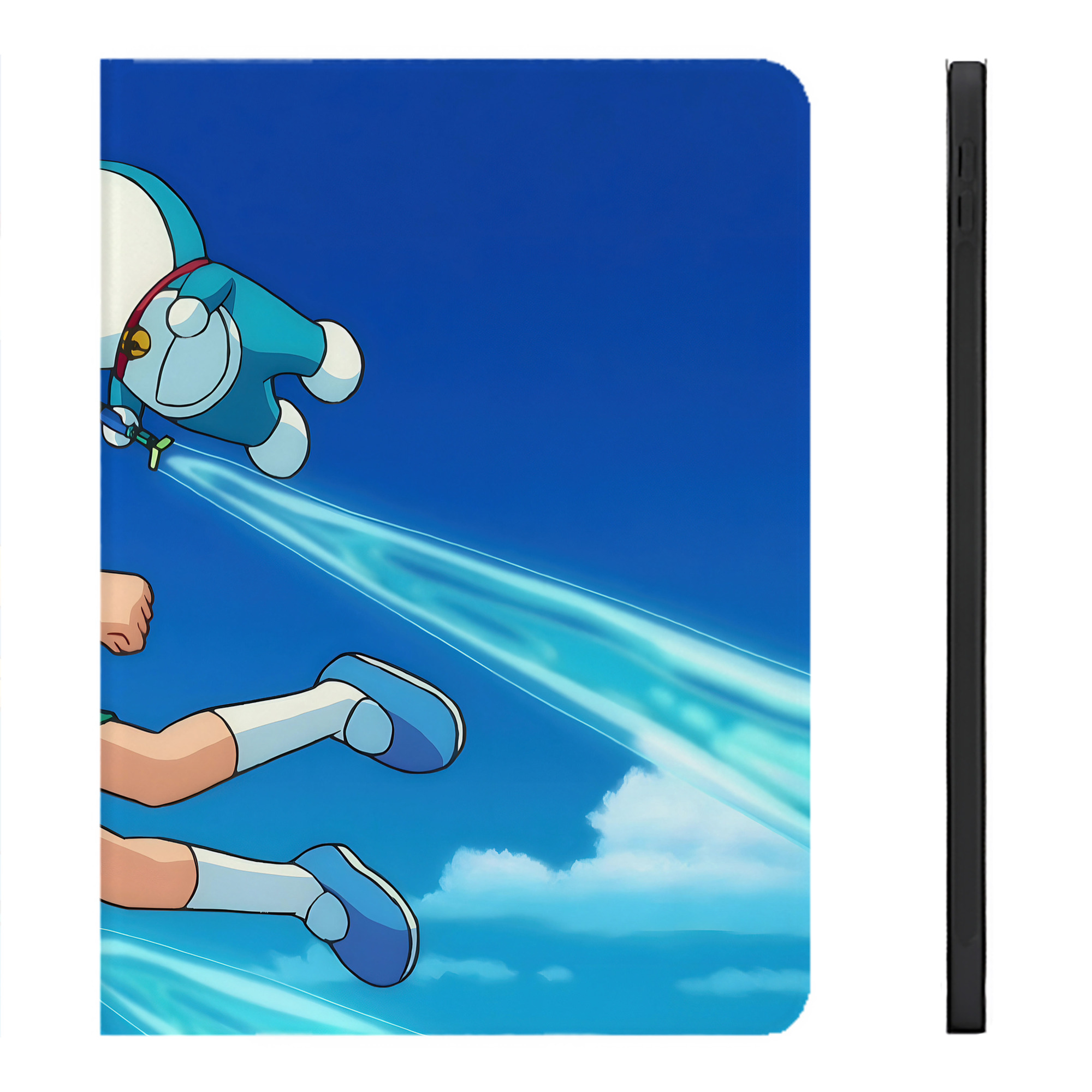 （画像用） ドラえもん Doraemon IPadケース ペンホルダー付き ブックスタイルデザイン